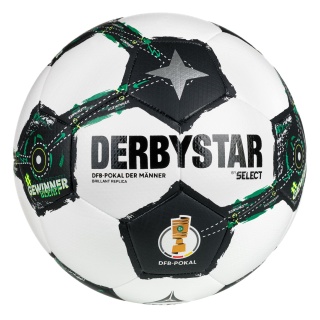 Derbystar Fussball DFB Brilliant Replica v25 (Saison 2025/2026) weiss/schwarz
